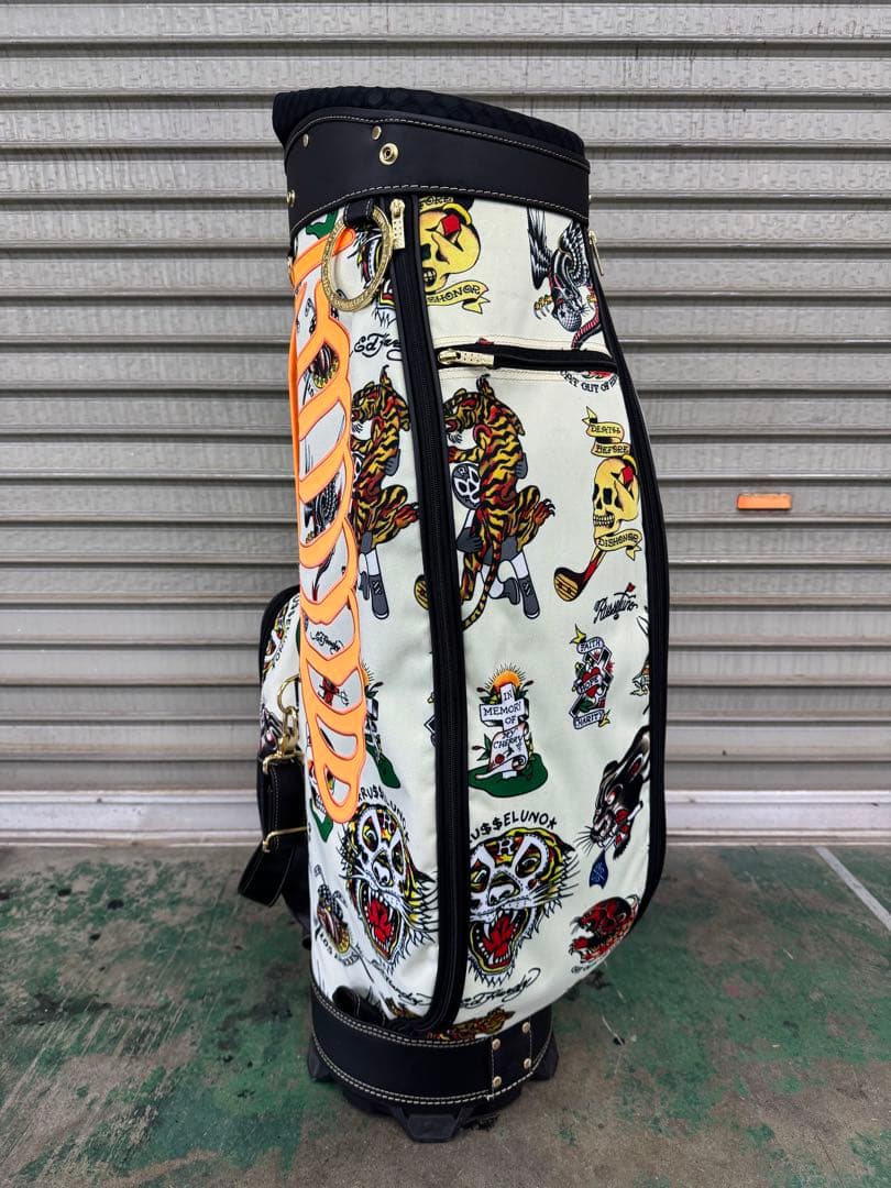 超希少モデル！ ラッセルノ ×エド・ハーディー コラボ キャディバッグ 美品