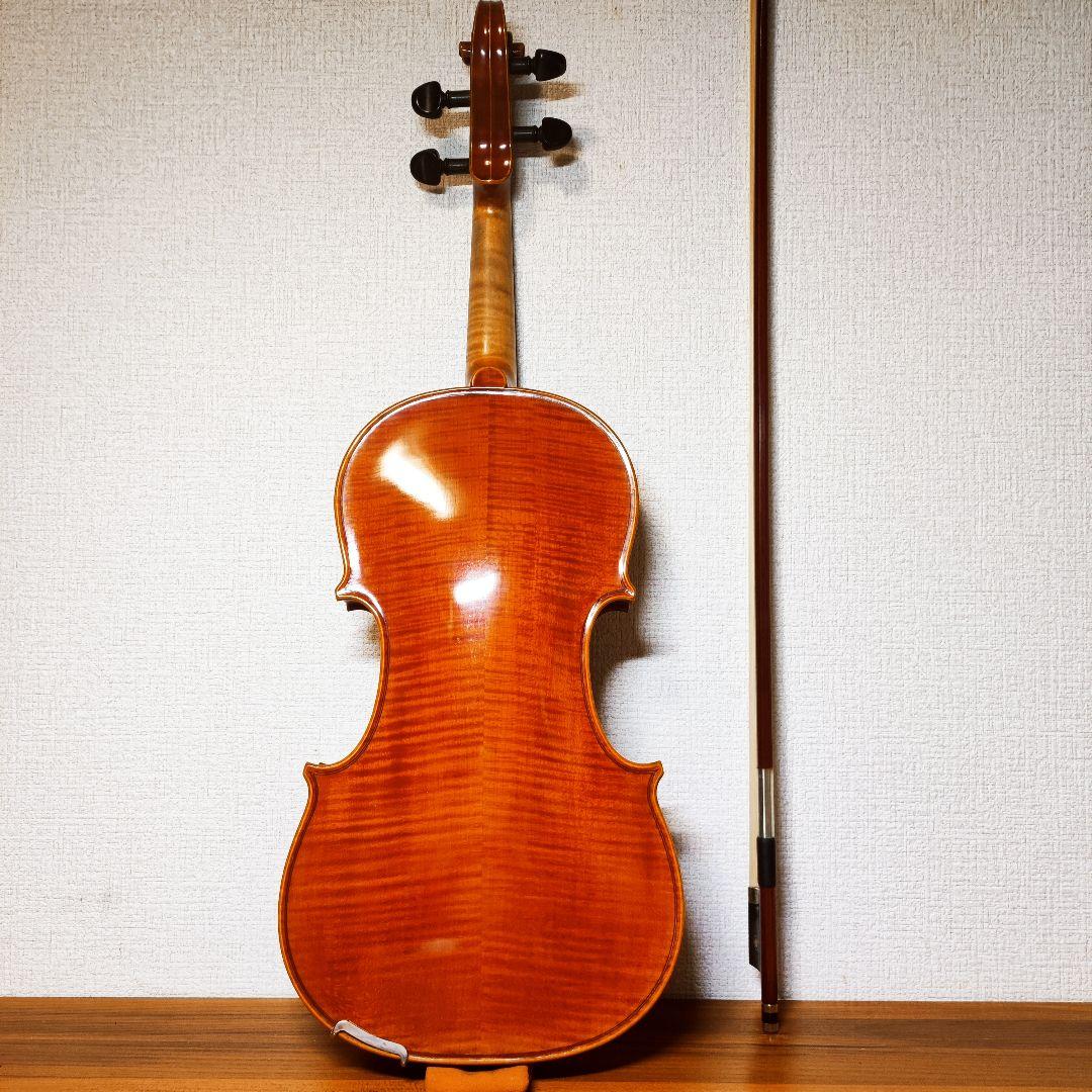 【極希少 左利き用 美杢優音】スズキ No.580 4/4 バイオリン 1978
