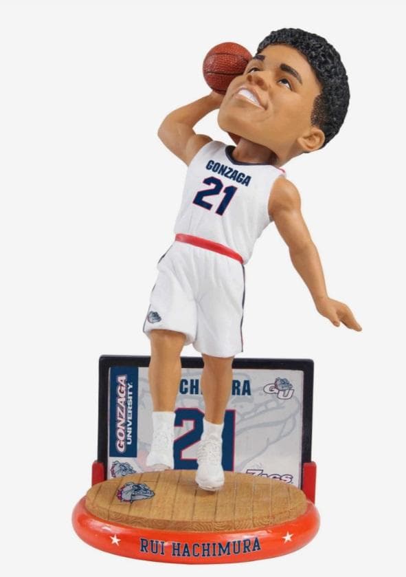 八村塁 FOCO ボブルヘッド フィギュア NBA ゴンザガ大学