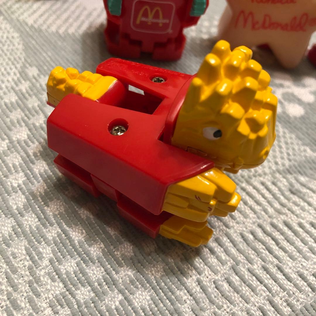 マクドナルド 変形ロボ レア品