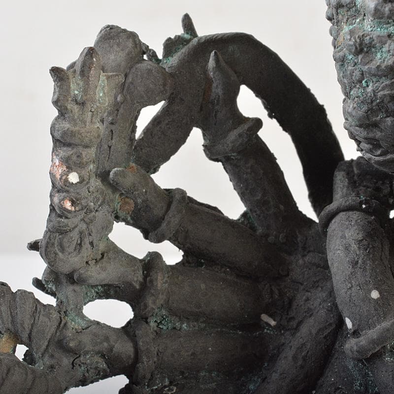 バリ島　インドネシア　青銅　ガルーダ像　置物　M　R7328