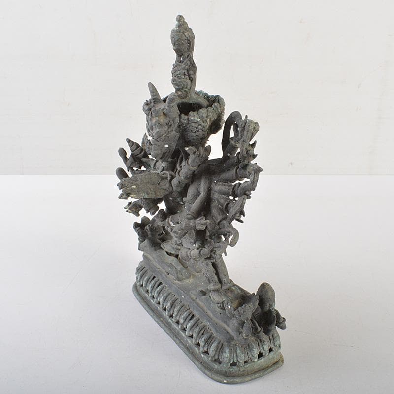 バリ島　インドネシア　青銅　ガルーダ像　置物　M　R7328