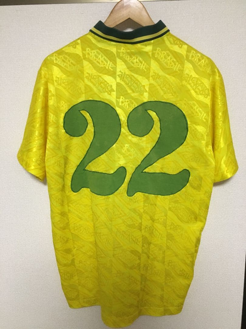ブラジル代表90年代選手用ユニフォーム　支給品　ビンテージユニフォーム