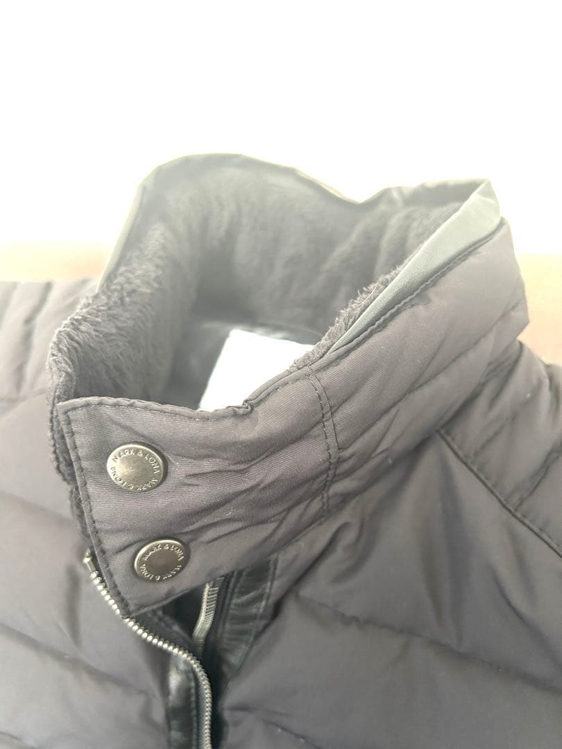 ◆◆◆未使用★マークアンドロナ★ダウンベスト★ブラック★Ｓ◆◆