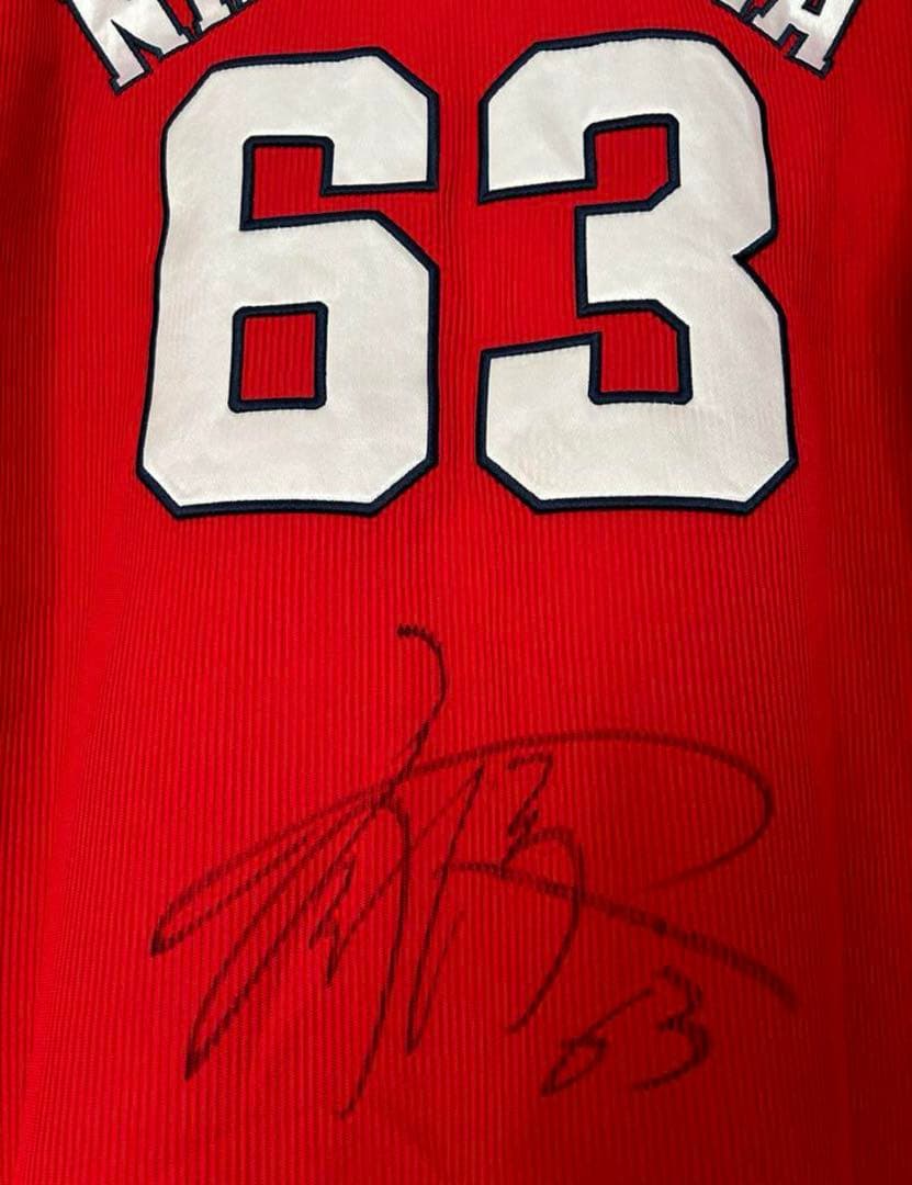 【直筆サイン入り】西川龍馬選手　ハイクオリティユニフォームＬサイズ