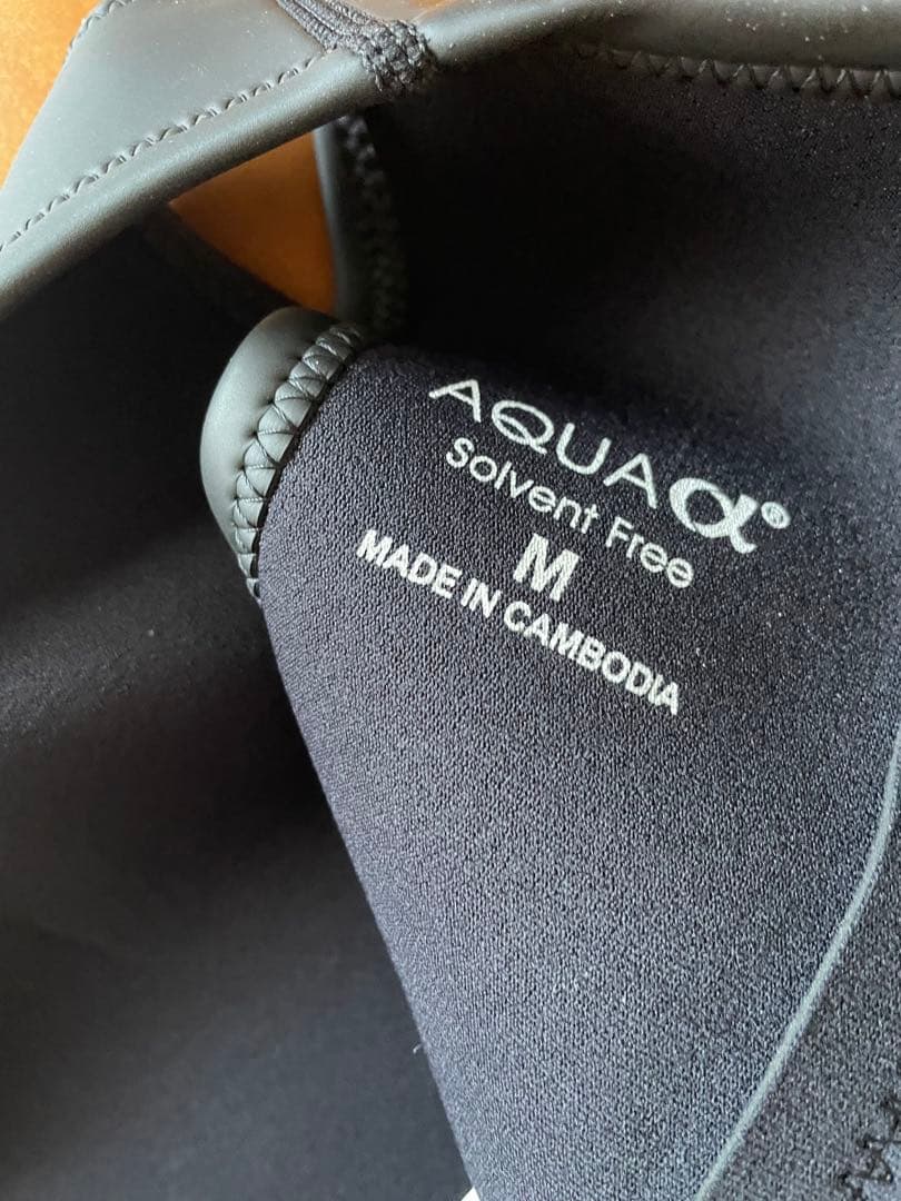 AQUAα ノースリーブ ショートジョン Mサイズ