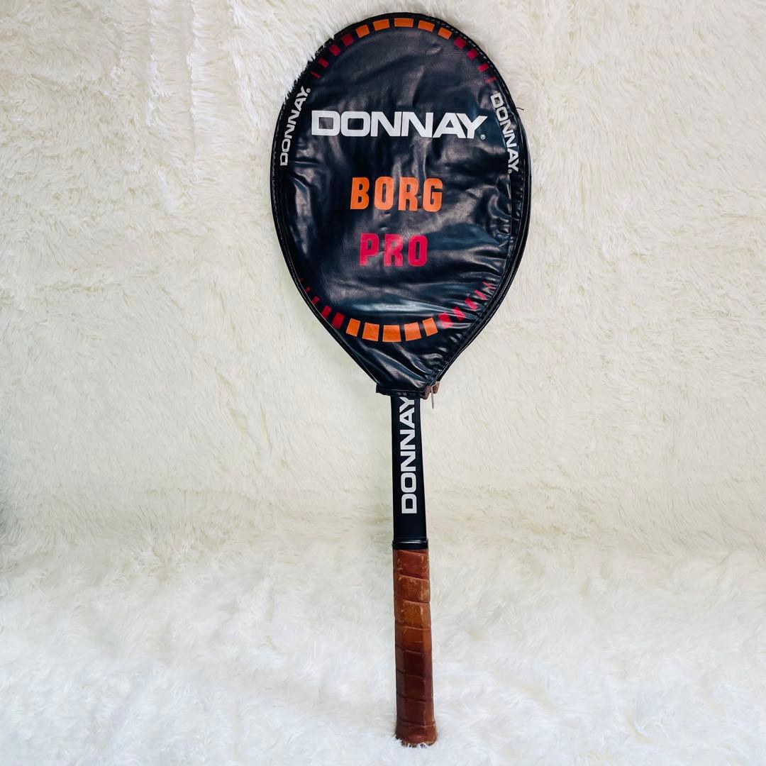 ヴィンテージ　ラケット　donnay borg pro ドネー　ボルグ　プロ