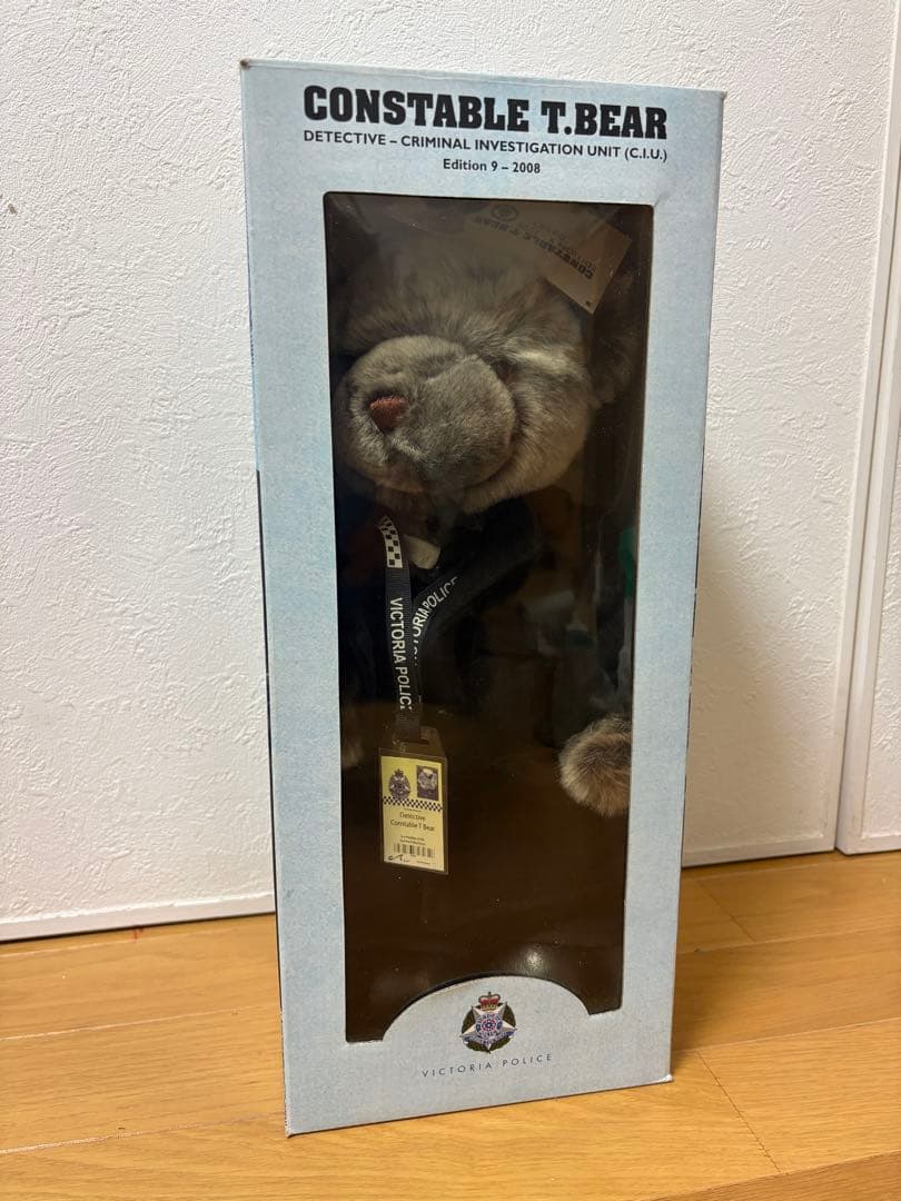 警察ぬいぐるみ　メルボルン　私服刑事バージョン