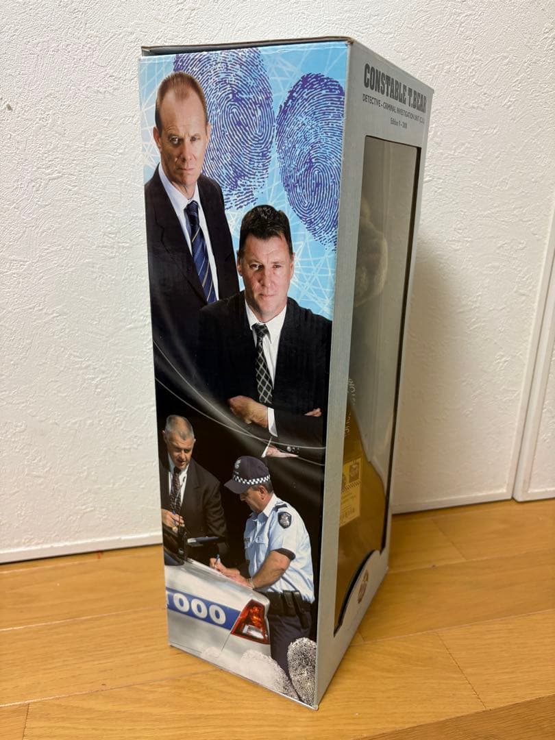 警察ぬいぐるみ　メルボルン　私服刑事バージョン