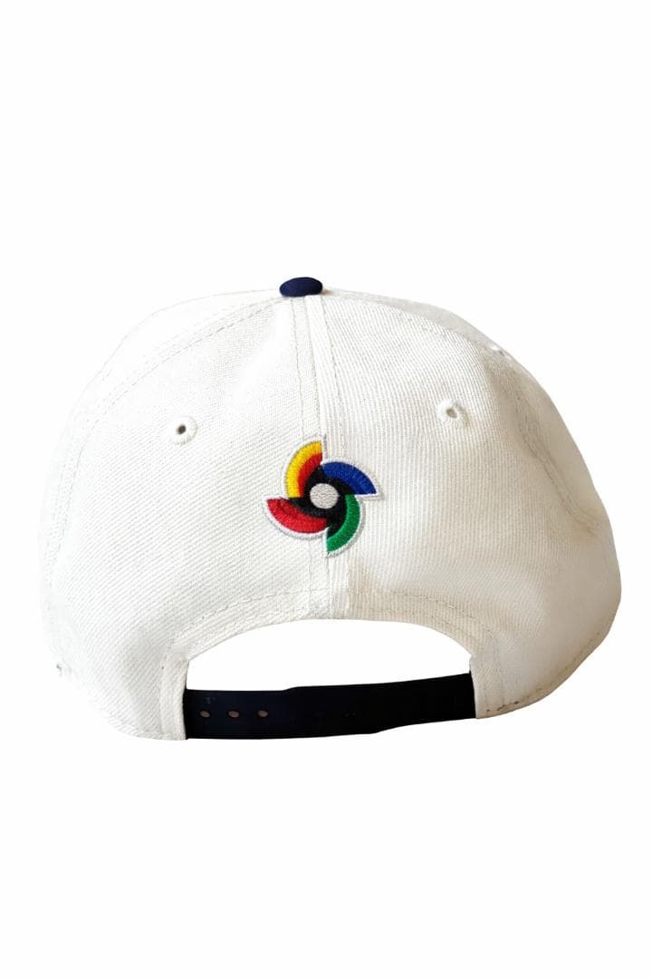 WBC 侍ジャパン 2026 公式キャップ, クリーム/ネイビー サイズ調整可能