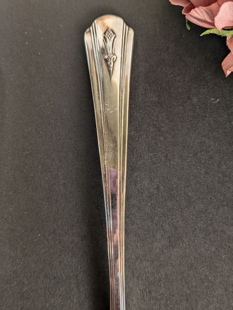 イギリス アンティーク シルバープレート ケーキナイフ ケーキサーバー 戴冠式