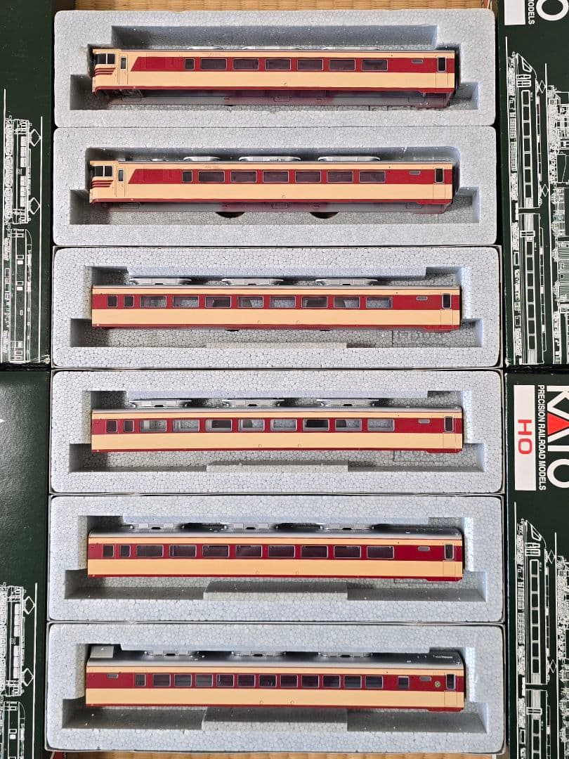 HOゲージ KATO キハ82、キハ80、キロ80 ボディジャンク品