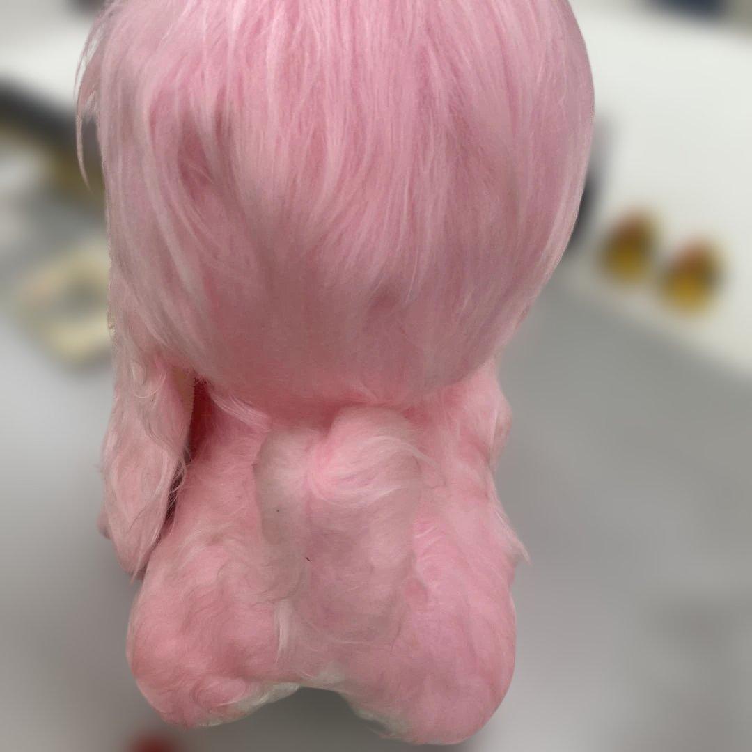 昭和レトロ お手入れワンちゃん クシ付き