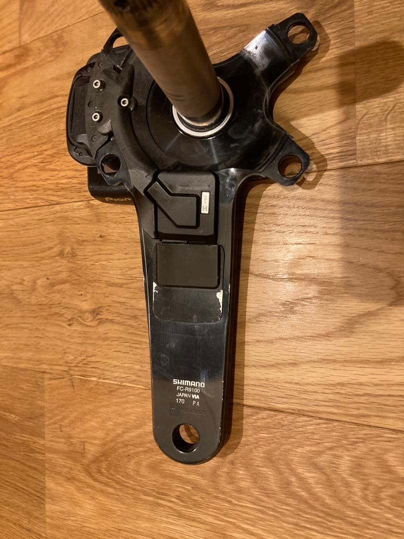 値下・パイオニアペダリングモニター デュラエースクランク＋専用サイコン