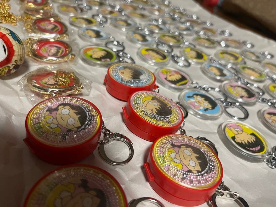 当時物　ちびまる子ちゃん キーホルダーセット 66個　レトロ