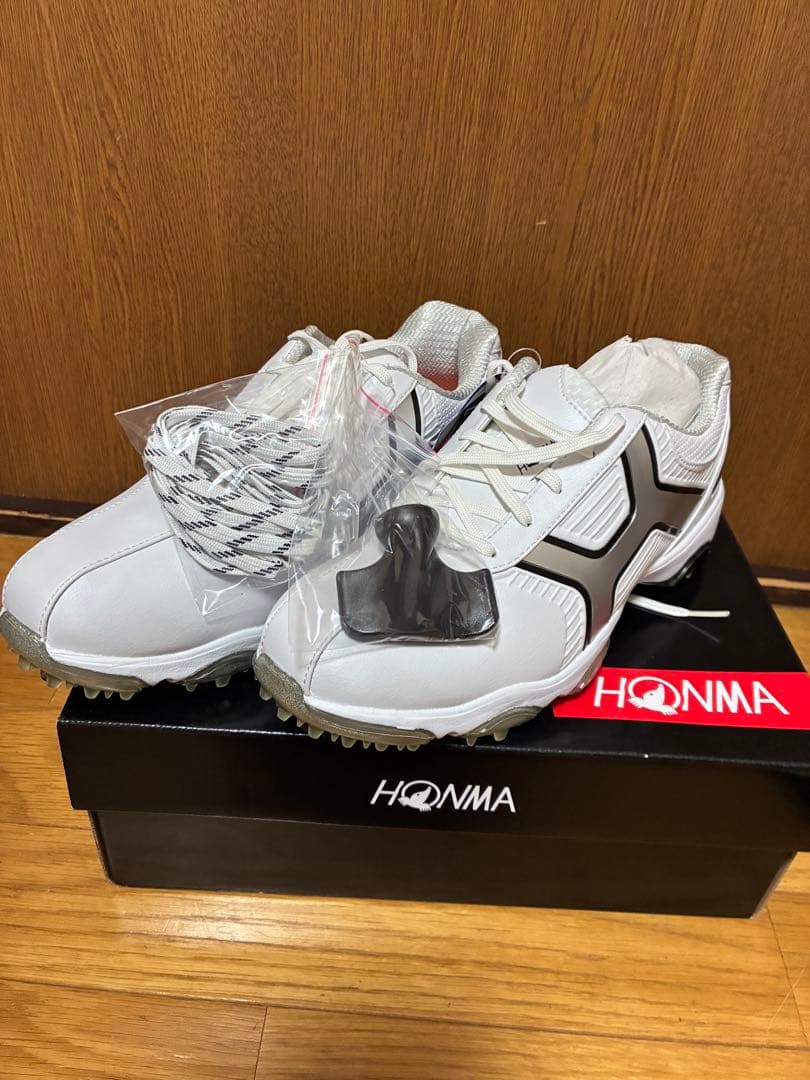 HONMA ゴルフシューズ SS12004 25.5cm ホワイト