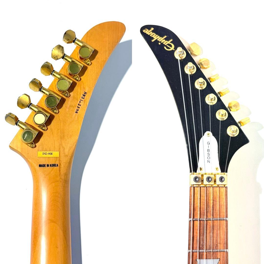 【希少】epiphone by GIBSON EM2-MBK エレキギター