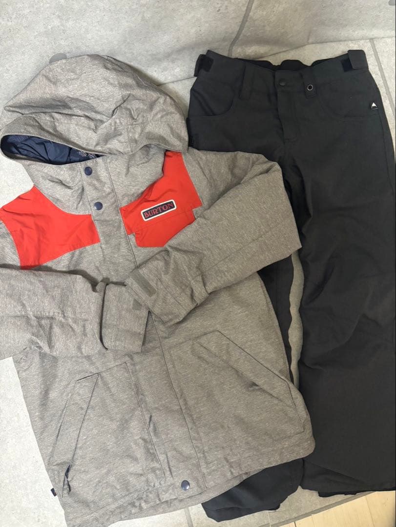バートン　キッズ　スノーボードウェア　セットアップM