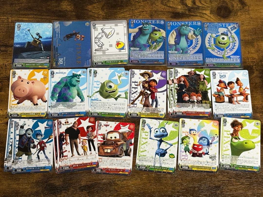 Pixar ディズニー100 ロルカナ トレカ Disney