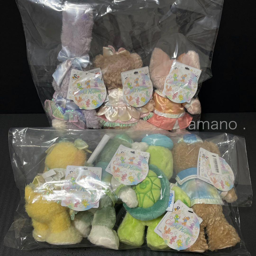 バケパ ダッフィー&フレンズ ポージー 7体セット