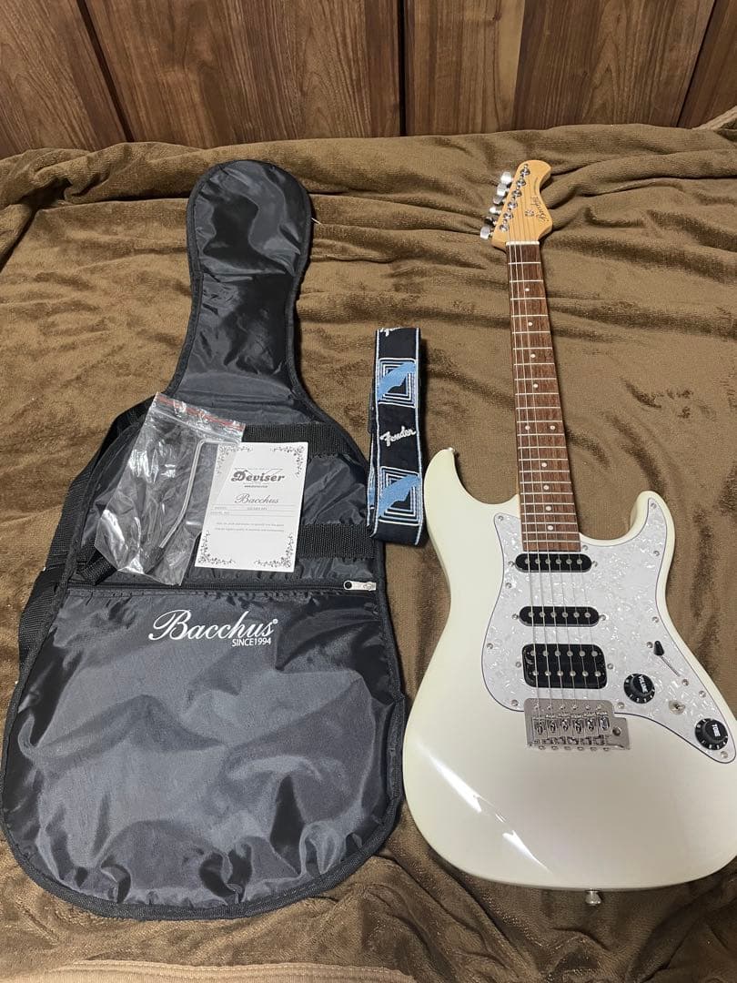 ミニエレキギター Bacchus GS-Mini ストラトキャスター アーム付
