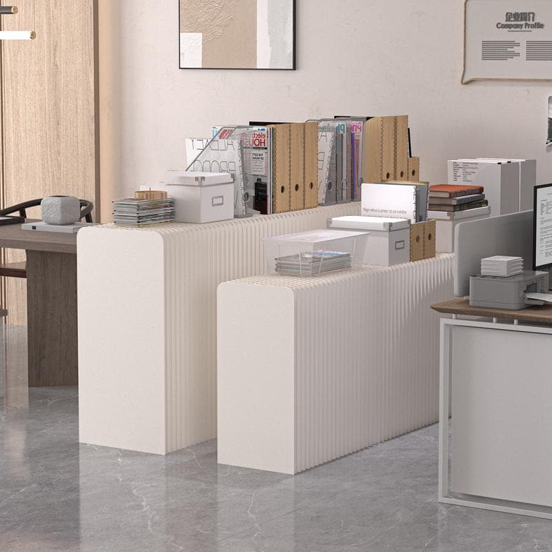 ディスプレイラック展示台セット 陳列台組立不要 折りたたみ長さ3-4ｍ幅42㎝