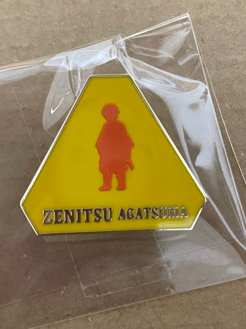 鬼滅の刃 隊士百景 コレクションピンズ 我妻善逸　6点セット