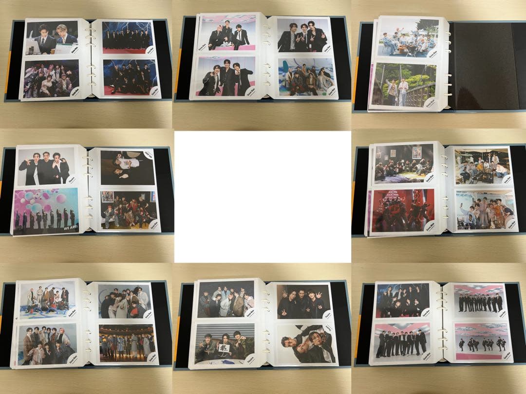 Man スノ 集合 ユニット アルバム WEARE 公式写真 まとめ売り