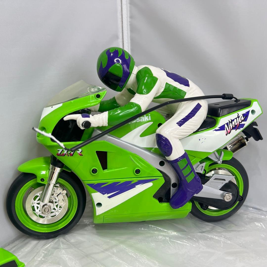 動作確認済 Kawasaki Ninja RCバイク スーパージャイロ ラジコン