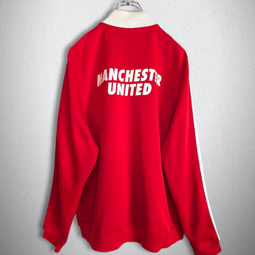古着　Nike　トラックジャケット　マンチェスター・ユナイテッド　メンズ　2XL