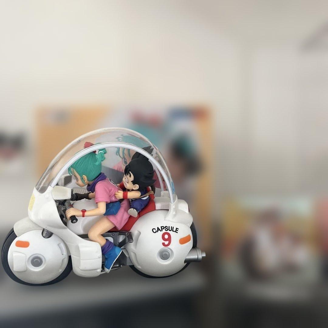 【かいのり】 ドラゴンボールA賞ブルマ孫悟空バイク