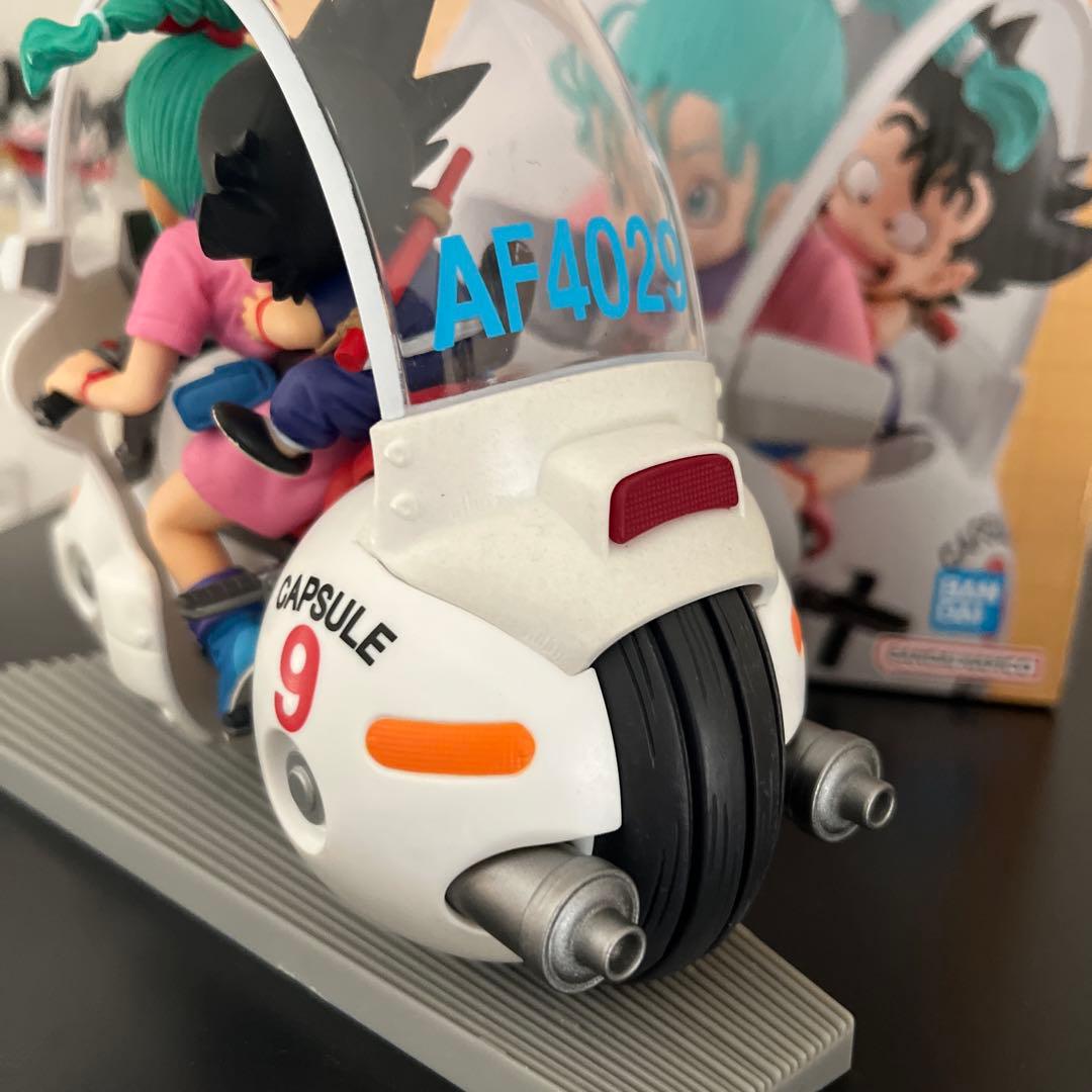 【かいのり】 ドラゴンボールA賞ブルマ孫悟空バイク