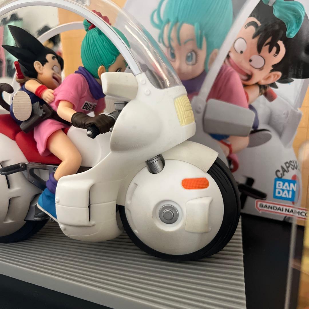 【かいのり】 ドラゴンボールA賞ブルマ孫悟空バイク