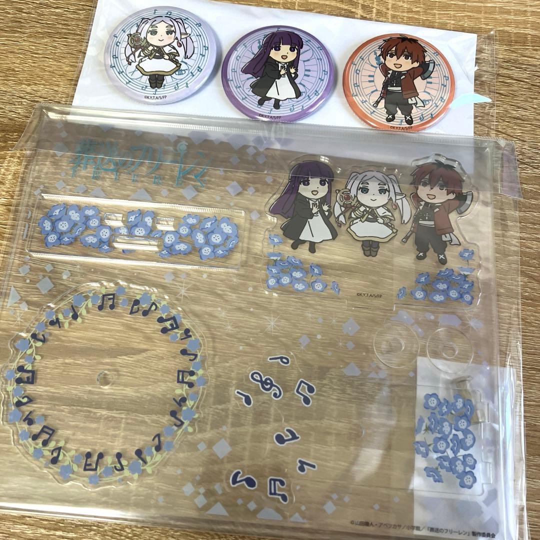 フリーレン オーケストラ　アクリルブロック フェルン　フリーレン　シュタルク