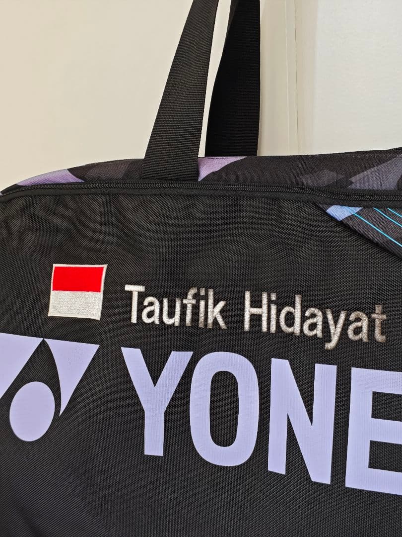 YONEX Taufik選手限定特注トーナメントバッグ 代表支給品トナミ NTT