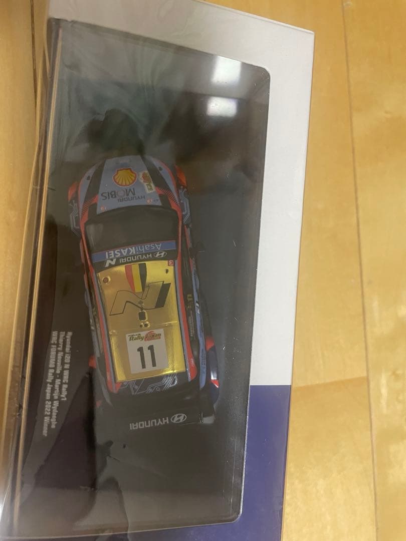 1/43 ヒョンデ i20 N Rally1 ラリージャパン優勝記念