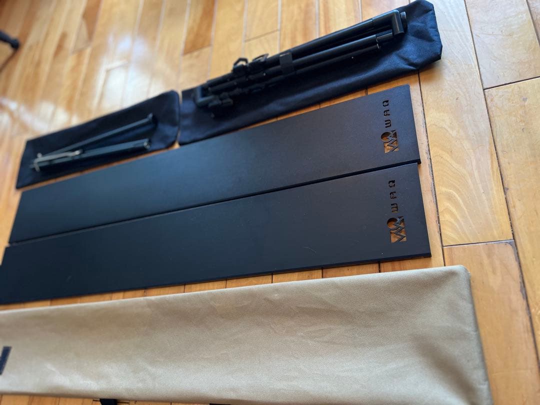 WAQ MULTI IRON TABLE アイアンテーブル パネル式 美品