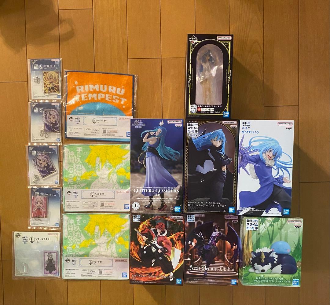 転生したらスライムだった件 一番くじ プライズ リムル ディアブロ フィギュア