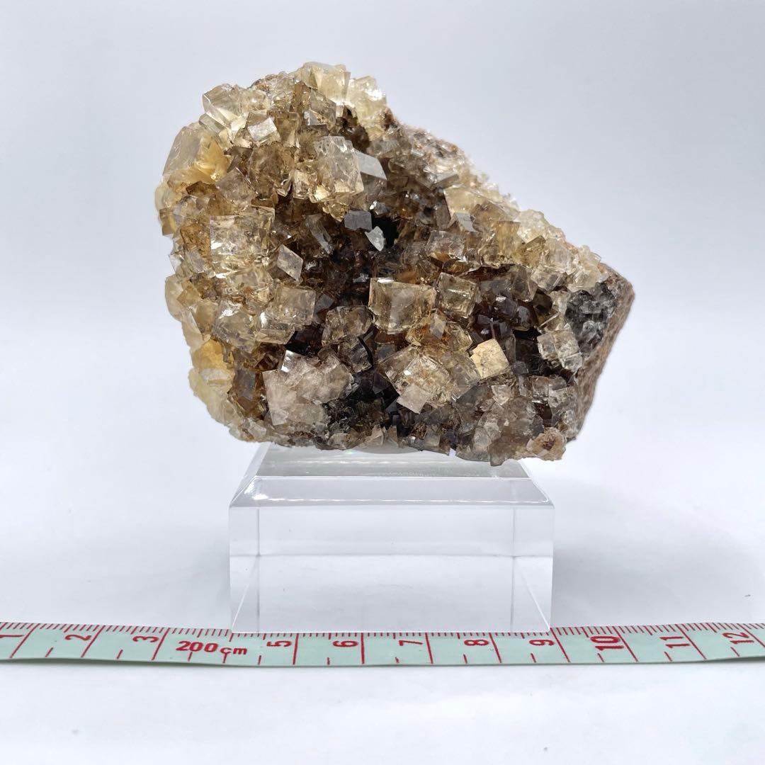 バナチ UK Wet Grooves鉱山産 フローライト(蛍石) 鉱物標本