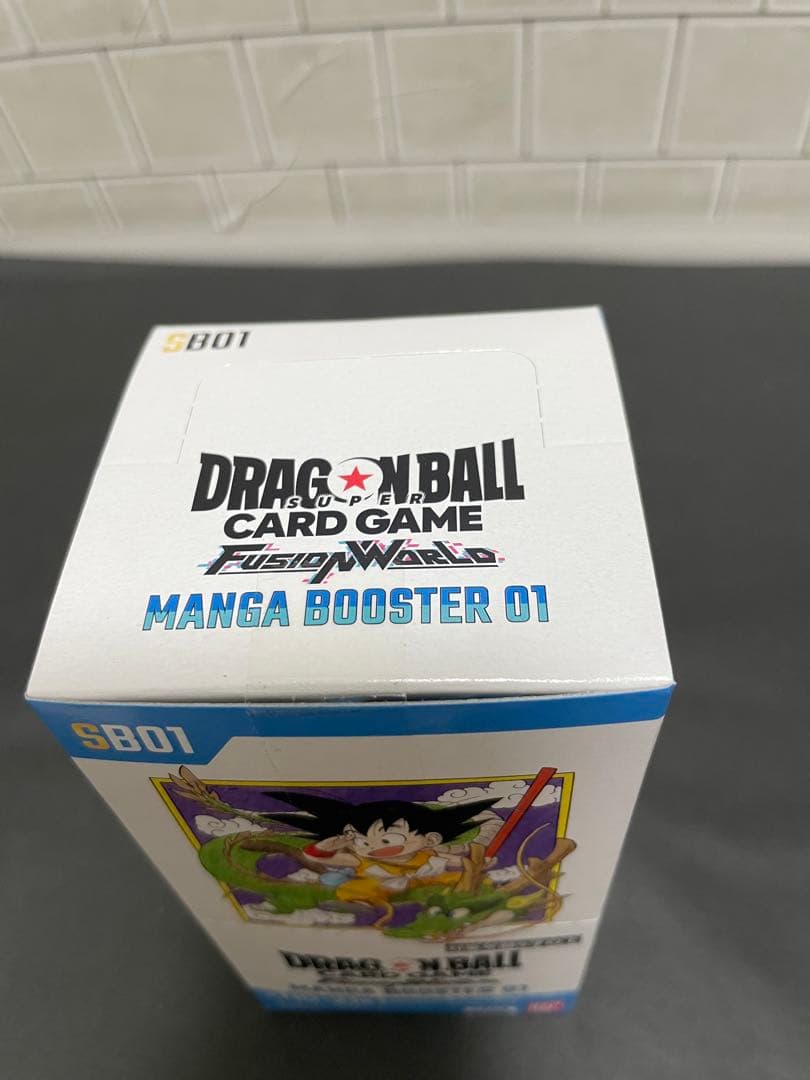 フュージョンワールド ドラゴンボールカード マンガブースター 1BOX テープ付