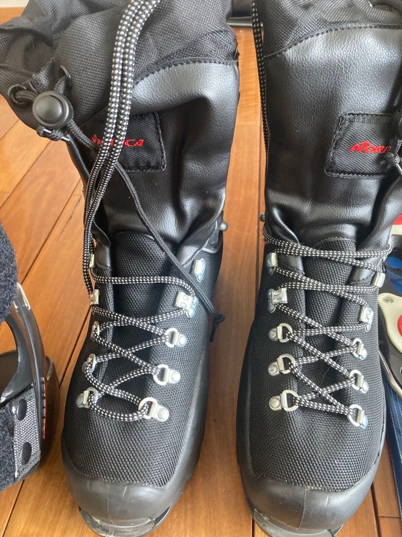 ショートスキー(ファン)ボード板と収納ケースとソフトブーツ27cmセット