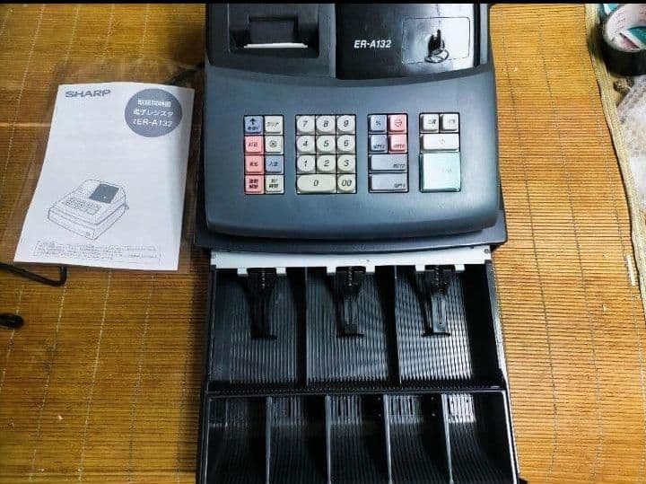 シャープレジスター　ER-A132　簡単便利特殊　送料込　653210