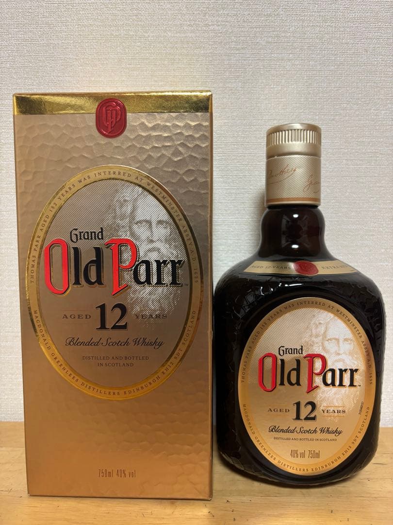 Old Parr 18年 & 12年 3本飲み比べセット　750ml