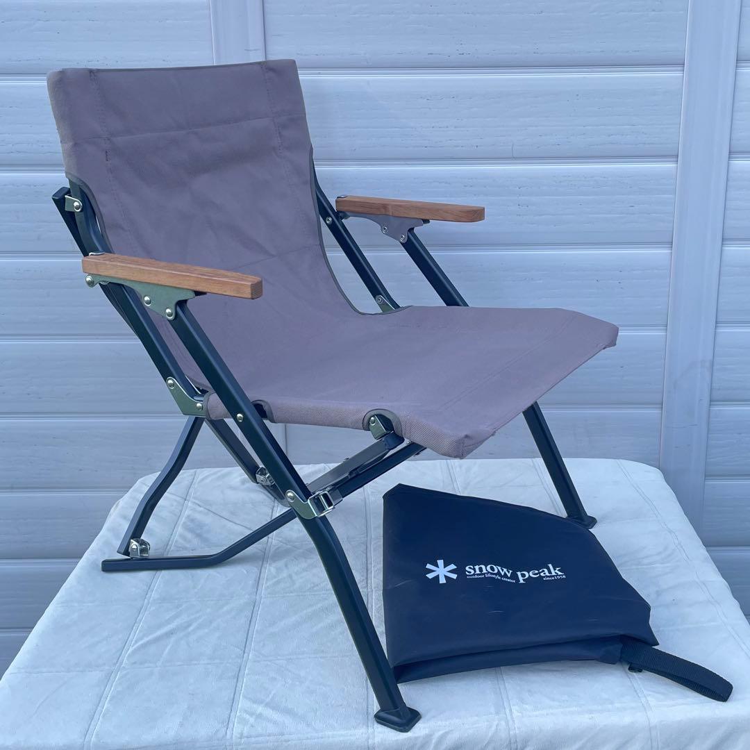 スノーピーク ・peak・ローチェア　ショート　グレー