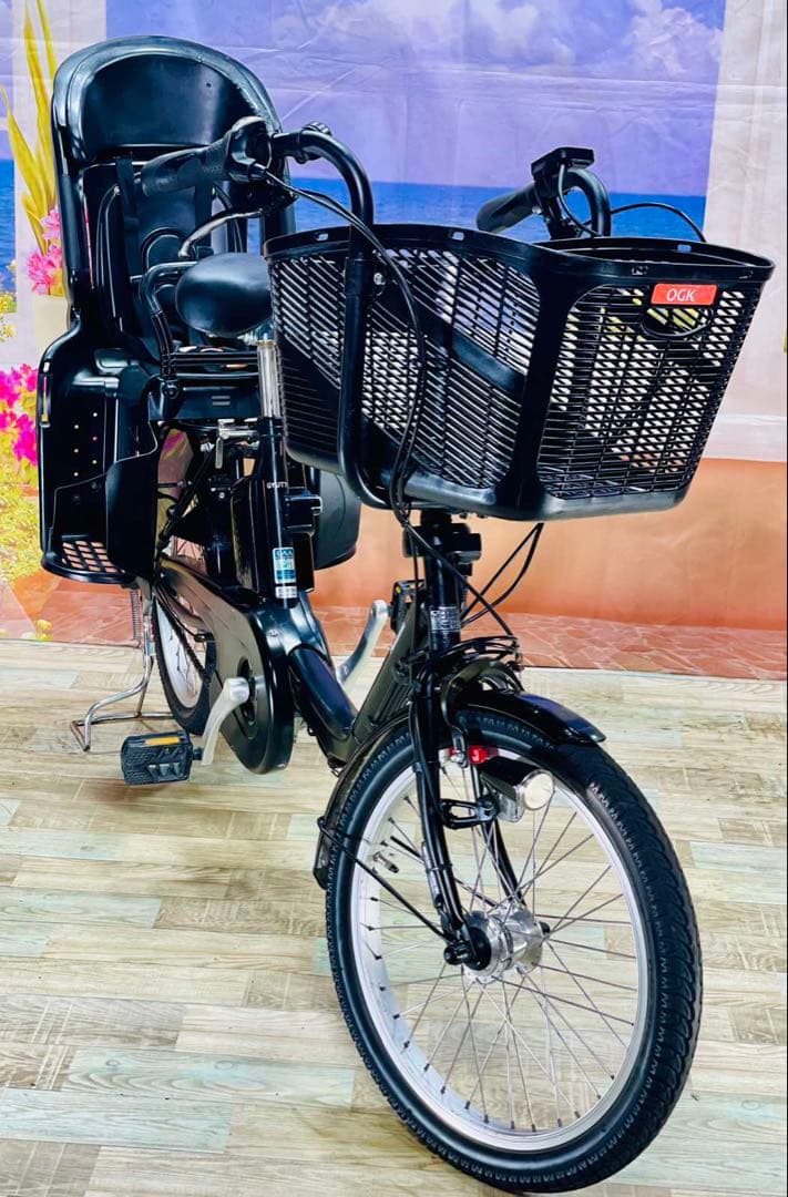 人気モデル！ギュット⭐️12AHパナソニック子供乗せ電動アシスト自転車Y2863