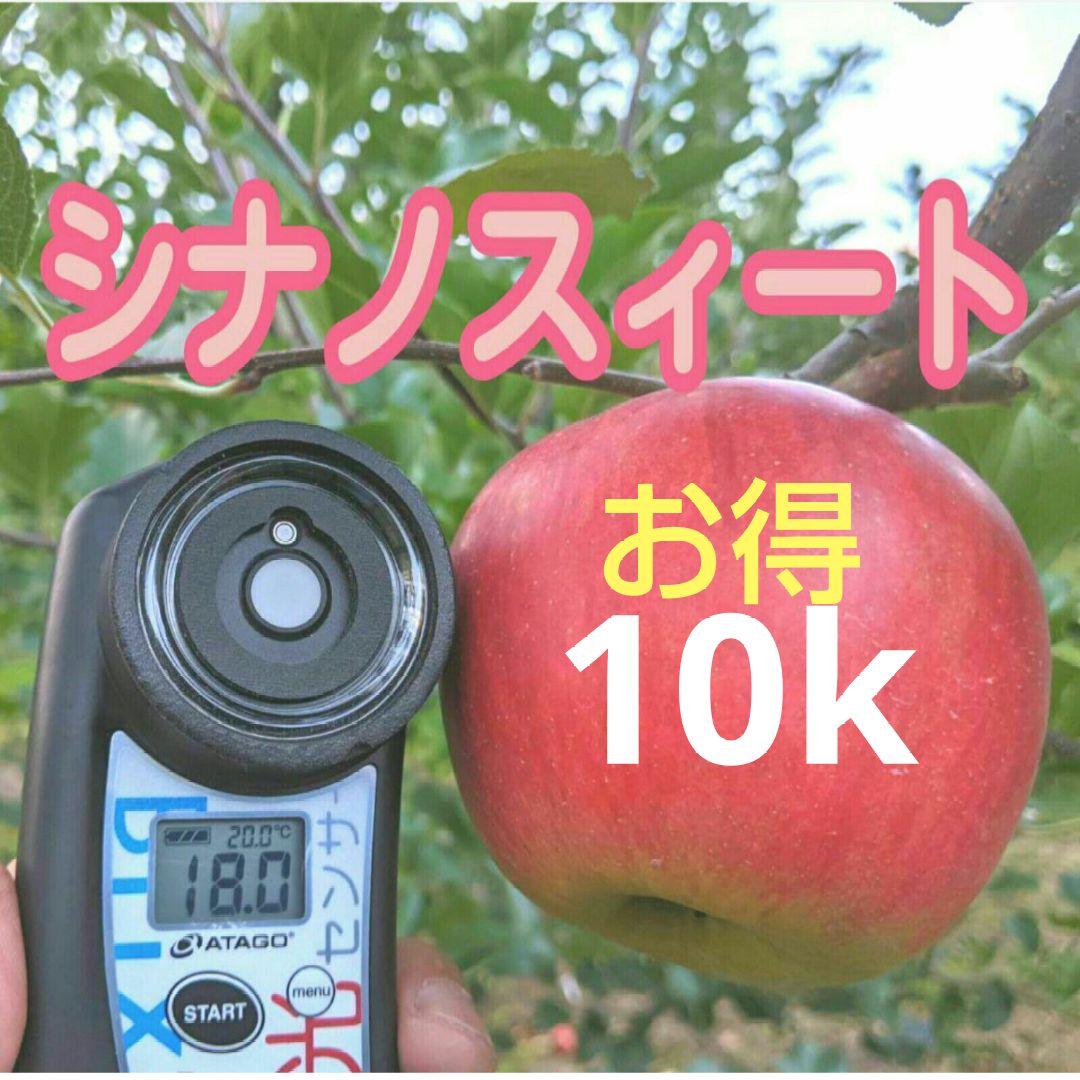 お得　高糖度のシナノスイート10k じぃじの美味しい林檎