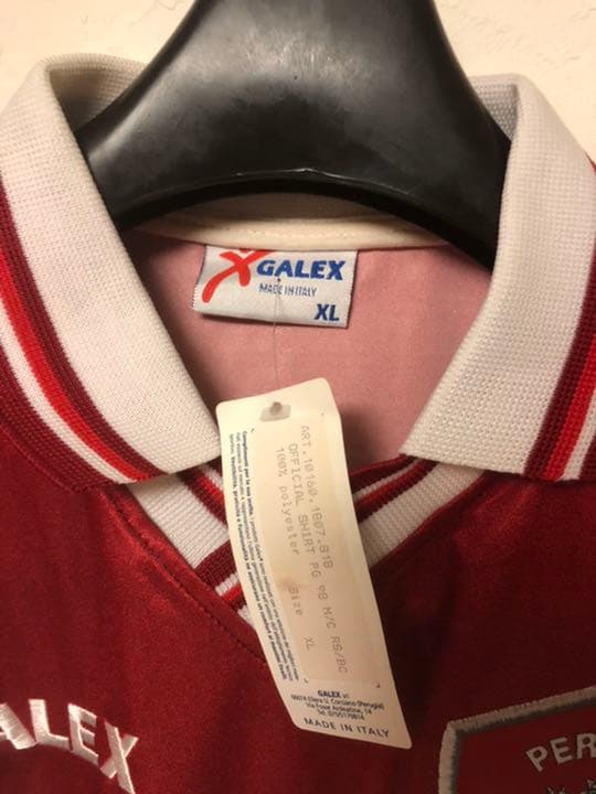 新品未使用 タグ付き 中田英寿 ペルージャ 7番 セリエA ユニフォーム