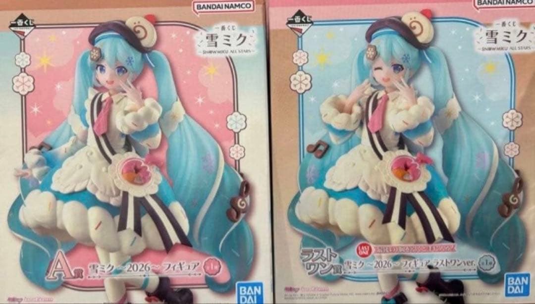 一番くじ 雪ミク 2026 A賞 ラストワン賞 初音ミク フィギュア