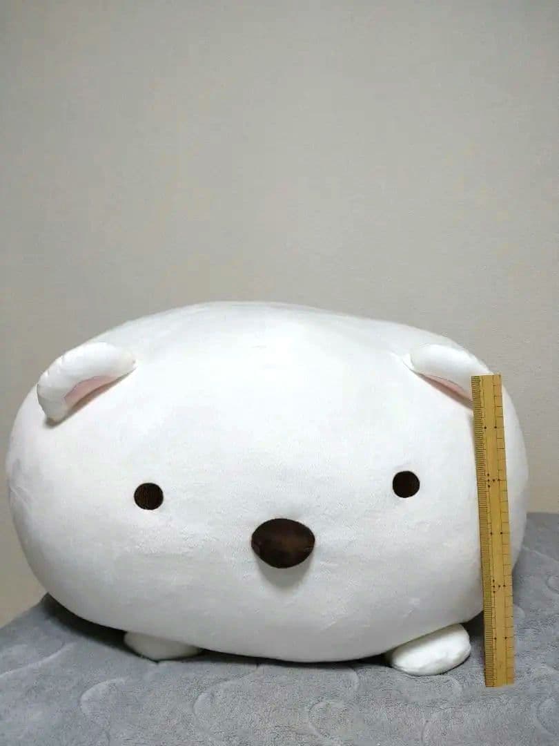 【受注生産・完売品】特大 スーパーもーちもち大福クッション しろくま