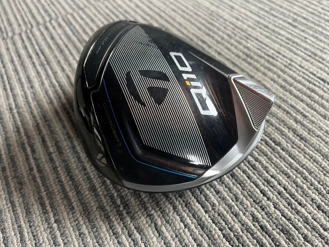 テーラーメイド　Qi10 ドライバー10.5度 ヘッドのみ　カバーあり